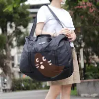 在飛比找蝦皮商城精選優惠-日本驚訝貓 卡通可愛折疊大容量 行李包 旅行包便攜旅行袋 男
