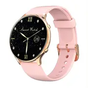 Smart Watch With Body Temp / Heart / Bp / Oxygen / Sleep Monitoring And Menstrual Cycle Prediction Ip67 Waterproof Pink Smart Watches