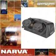 Narva Heavy Duty Twin Surface Mount Accessory/Engel Type Sockets Blister Pack