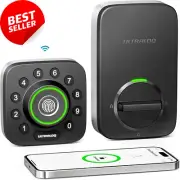 U-Bolt Pro WiFi Smart Lock - 8-in-1 Keyless, Fingerprint Deadbolt, App Control