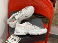 在飛比找Yahoo!奇摩拍賣優惠-? NEW BALANCE 休閒鞋 530 銀橘 網布 復古