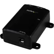 StarTech.com PoE Injector - Supply power and data connectivity to an individual Gigabit PoE