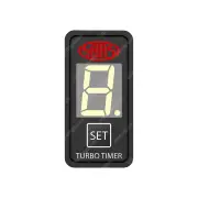 SAAS Digital Turbo Timer Switch Mount Gauge Auto for Nissan 39 x 23