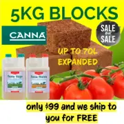 Discounted!!! 50% CANNA TERRA COMBO FREE COCO BRICK 70L