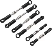 RC Tie Link Rods Set, Replacement Servo Pull Rod, for WLtoys 144001 144002 124018 124019 124017 124016 Remote Control Car, Remote Control Car Model Car Accessories
