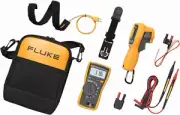 Fluke HVAC Multimeter & Infrared Thermometer Combo Kit