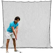 Outdoor Golf Net - 3X3m Golf Ball Netting Practice Fence | Soccer Training Equipment, Net Return Sports, Hockey Chipping Net, Driving Net for Backyard
