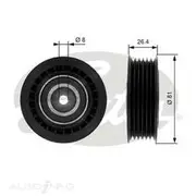 Gates Idler Pulley - 36000