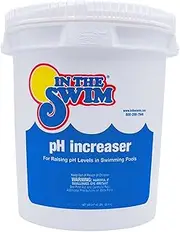 In The Swim pH Increaser for Pools - Granular 100% Sodium Carbonate (Soda Ash) to Raise pH Up - 45 Pounds