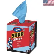 Blue Shop Towels Box 200 Sheets Ultra-Strong Multi-Purpose Cleaning