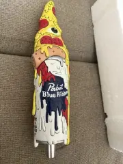 PBR PABST BLUE RIBBON ART SERIES PIZZA Draft beer tap handle. USA NIB