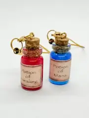 Potion Of Healing & Potion Of Mana Keychain Set