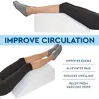 Bed Wedge Pillow Memory Foam Back Leg Elevation Raiser Back Support Cushion SET