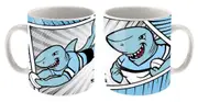 Cronulla Sharks NRL Massive Team Retro Mascot Cup Mug 740mls