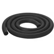 20mm x 2 Meters Foam Weather Stripping Door Seal for Instruments - Black
