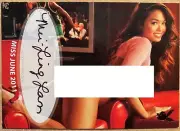 Mei Ling Lam Playboy Playmate Autograph Signature Card