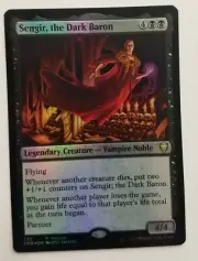 Sengir, the Dark Barron - Foil Promo - Commander Legends