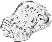 [Yardenfun] Police Badge Pin Metal Crafted Lapel Pin for Men Police Backpack Brooch