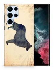 CASE COVER FOR SAMSUNG GALAXY|ROUGH COLLIE DOG WATERCOLOR ART