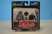 WALKING DEAD MINIMATES Series 4 Hooded Michonne & Gabe