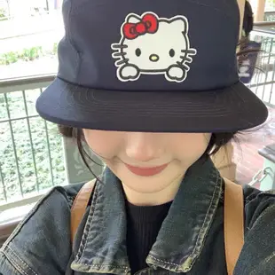 HelloKitty凱蒂貓棒球帽 漁夫帽 棒球帽 遮陽帽 太陽帽 防晒帽 百搭甜美可愛顯瘦潮平沿帽 y2k辣妹帽子