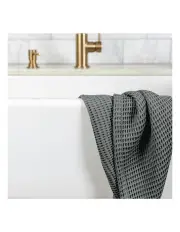 [Ettitude] Blissful Clean Bamboo Waffle Dish Towels in Slate