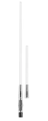 Uniden ATX970 Twin UHF CB Fibreglass Radome Dual Removable Whip Pack White