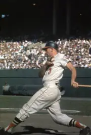 Baltimore Orioles Ron Hansen In Action 1960 Old Baseball Photo 5