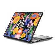 MacBook Pro 14-inch (M1 - M4) Impact Case Paper Collage Flowers by Sandra Hutter