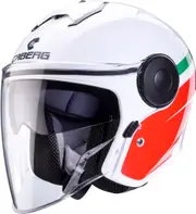 Caberg Soho Zephir, open face helmet , color: White/Green/Red , size: XL