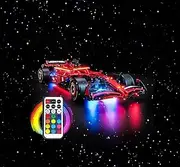 Brick Shine Light Kit for Ferrari SF-24 F1 Car 42207(Model Set is not Included) (Remote)