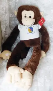 Space Monkey 3D Airlift Squad Plush 21" Hands & Feet "Hug" w/Hook/Loop Tape OOAK