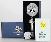 Best Friend Wind Chime with Tree of Life Wind Spinner - Friendship Gifts for Women Friends - Gifts for Best Friends Women, Men