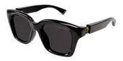 Alexander McQueen AM0432SA Asian Fit 001 Men's Sunglasses Black Size 52