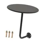 Round Table Small Side Table Pub Dining Table for Office Kitchen Balcony