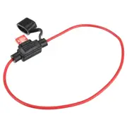 10 Pcs 10A Professional Power Socket Waterproof Blade Fuse Holder With Fuse