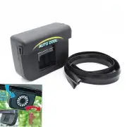Car Solar Sun Powered Fan Air Vent Cooler Ventilation System Radiator (for: Fiat)