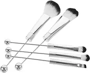 ELAYARD 1 Set of Portable Brush Face Powder Blushes Travel Makeup Soft Brush Portable Cosmetics Tools