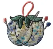 #4382 1 7/8" Embroidery Iron On SEW Appliuqe Patch