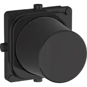 Clipsal Iconic Series Rotary Dimmer Knob Parts Pack Black Black -P40EDIMKB-BK