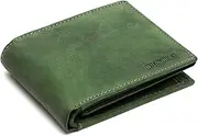 [WILDHORN] Genuine Leather Hand-Crafted Wallet for Men, Bifold Leather Wallet,Model-WH1173