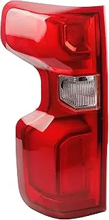 Dasbecan LED Tail Light Assembly Compatible With Chevy Silverado 1500 2019-2022 Replaces# 84678150 Left Driver Side Rear Lamps (w/Bulbs ＆ Harness)