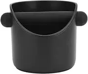 AIMALL Large Coffee Knock Box, Grinds Waste Container with Anti-Slip Base, Noise-Reducing Rubber Layer, Removable Tamper Tube Bin, Fits Under Most Espresso Machines, 5.9x5.9x4.9 Inches