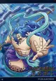 《夢軍團》萬代 威化餅 收藏卡 航海王 One Piece 第9彈 金屬質感卡 N.19 鯊星