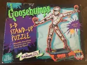 Rare Vintage Goosebumps 3-D Stand-Up Puzzle The Mummy Prince Khor-Ru SEALED NIB