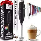Zulay Double Whisk Milk Frother Handheld Mixer