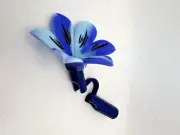 Starbucks 2024 Surprise Straw Topper Mystery Box Blue Holiday Orchid Flower