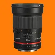 Samyang 35mm f/1.4 AS UMC Lens for Sony E-mount - Brand New