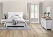 NORMANDY 4 Piece King Dresser Suite