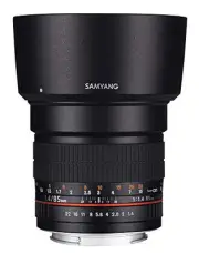 [New] Samyang 85 mm F1.4 Manual Focus Lens for Pentax